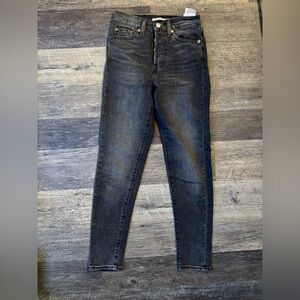 Signature by Levi Strauss Black Wedgie Skinny Jeans